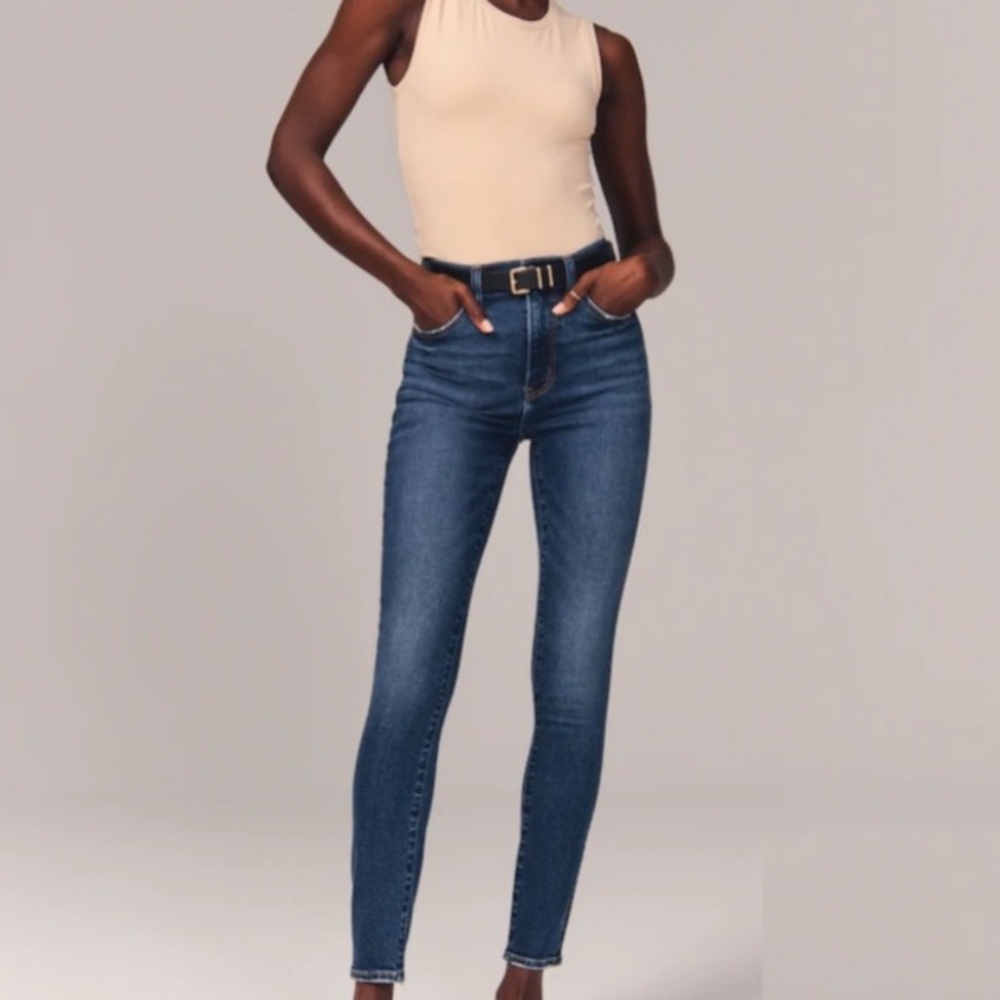 Abercrombie High Rise Skinny Jeans